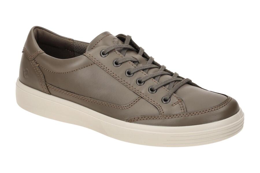 

Кроссовки Ecco Classic Sneakers Shoes серо-коричневые 537304