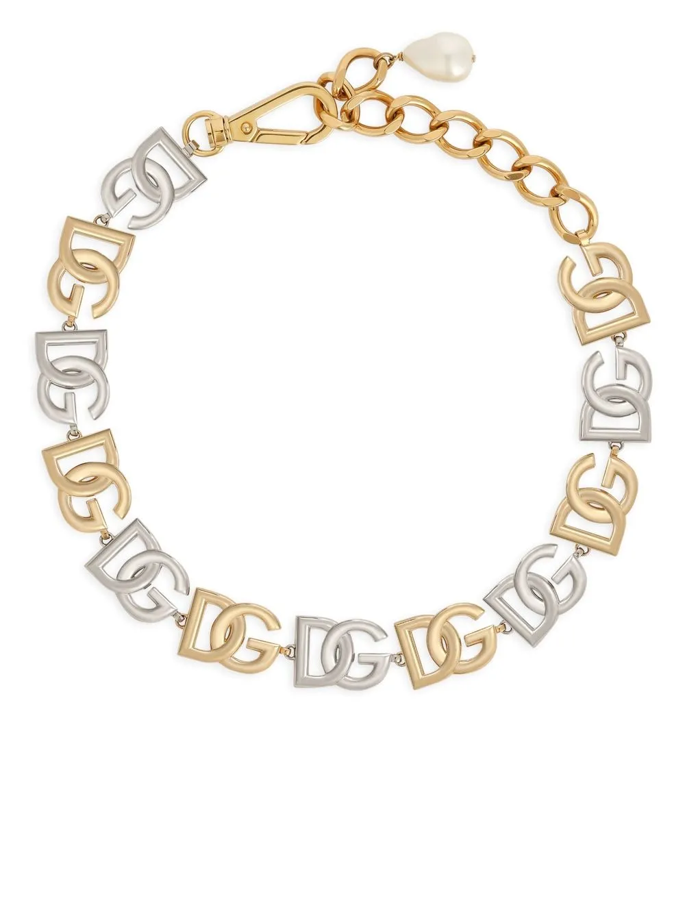 

Колье с логотипом DG DOLCE & GABBANA, золотой