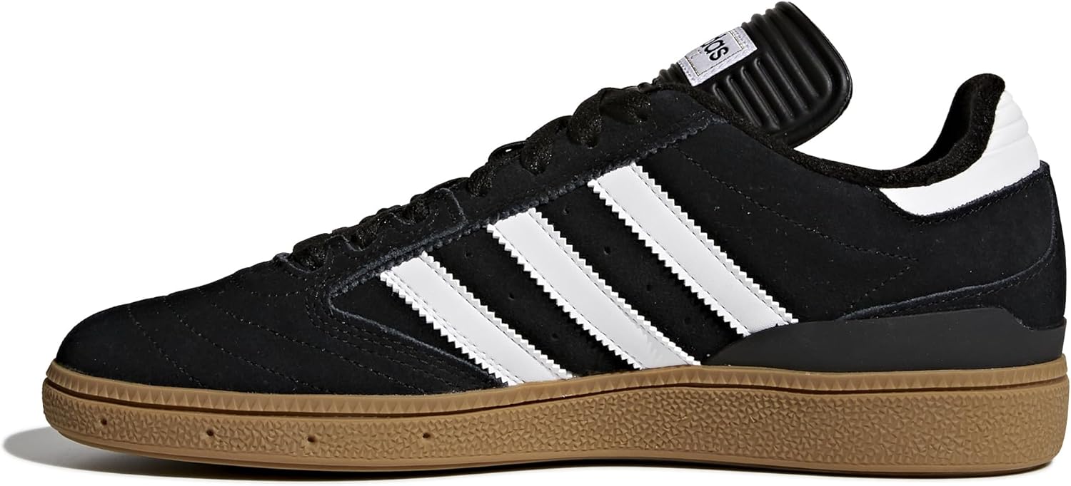 Мужские кроссовки adidas Originals Busenitz для скейтбординга, белый/черный/золотой — фото 2