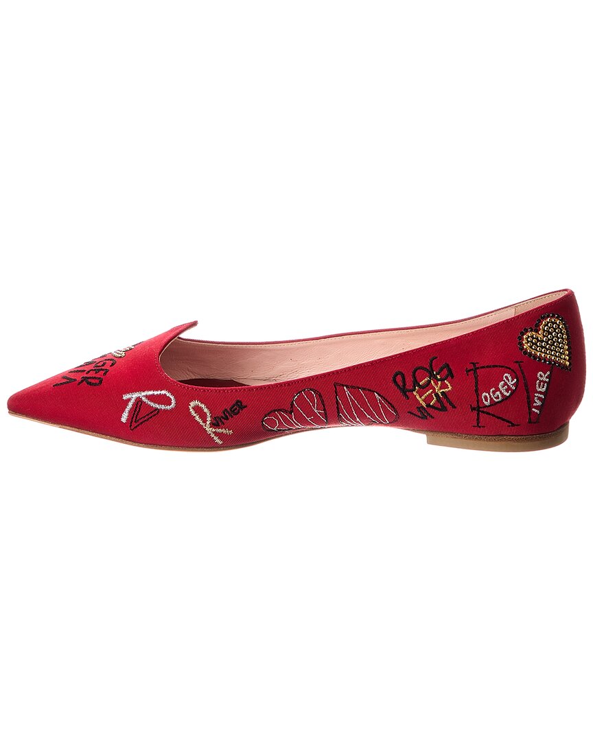 Туфли женские Roger Vivier, красный — фото 2