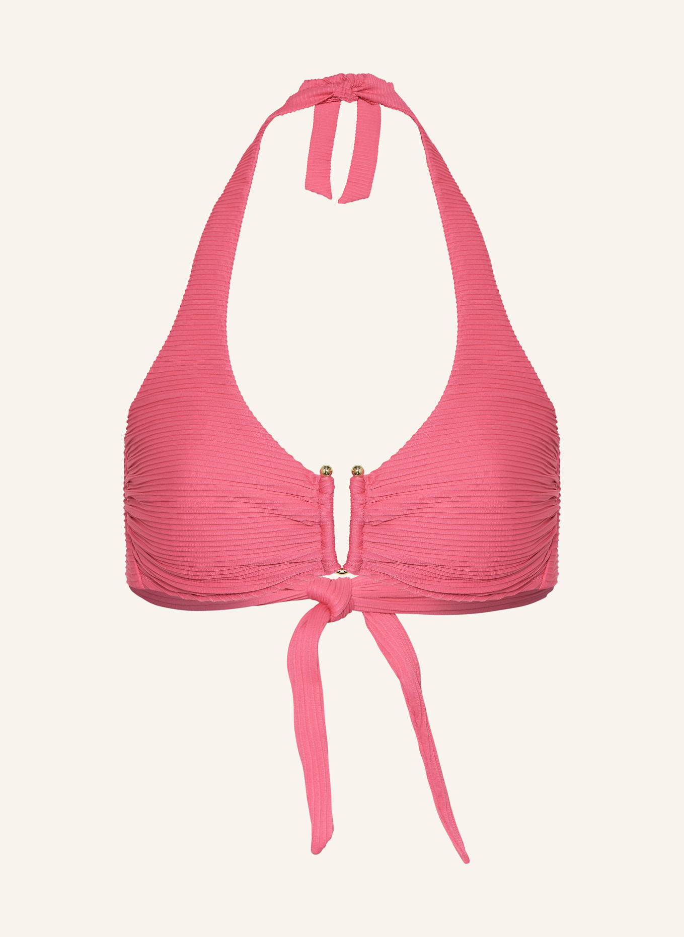 

Верх бикини на косточках Tulum Heidi Klein, розовый