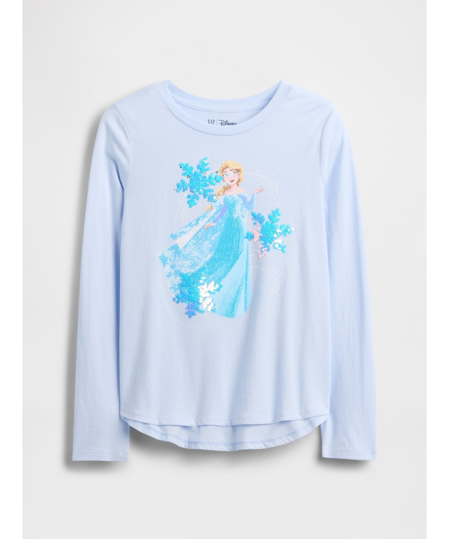 Футболка с графическим принтом (K)GAP x Disney, SERENE_BLUE — фото 3