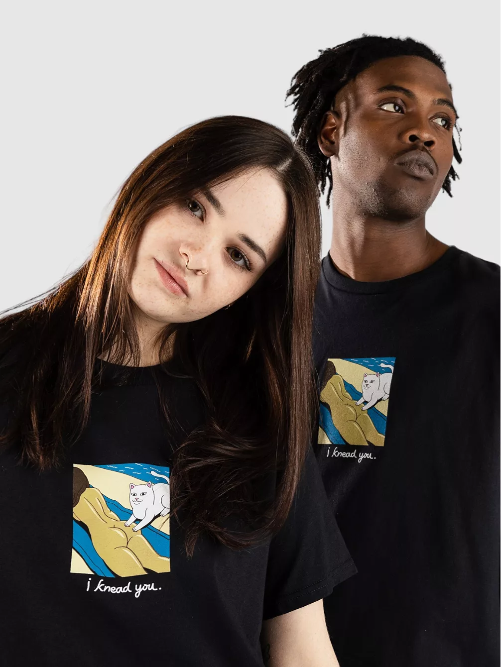 

Футболка «Я замешиваю тебя» Ripndip, черный
