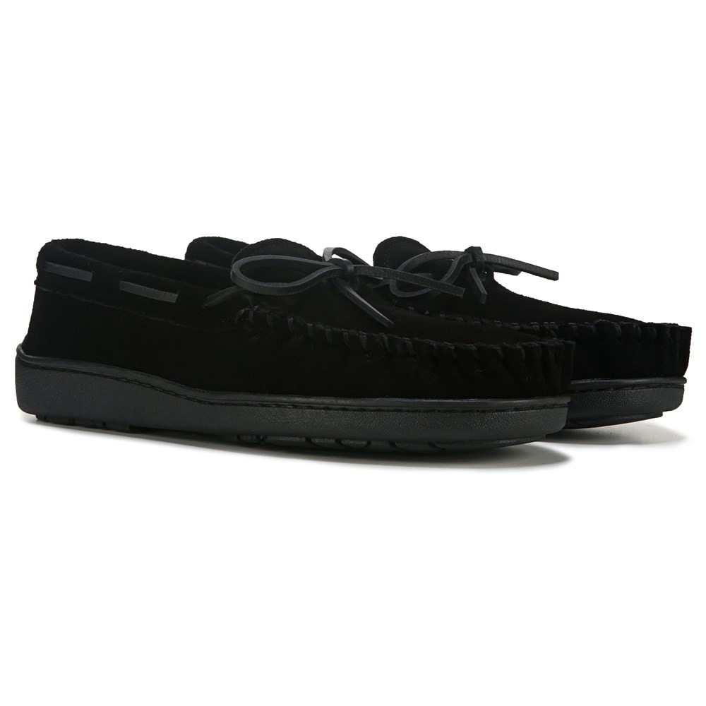 

Мужские тапочки Mankato Trapper II Minnetonka Moccasin, черный