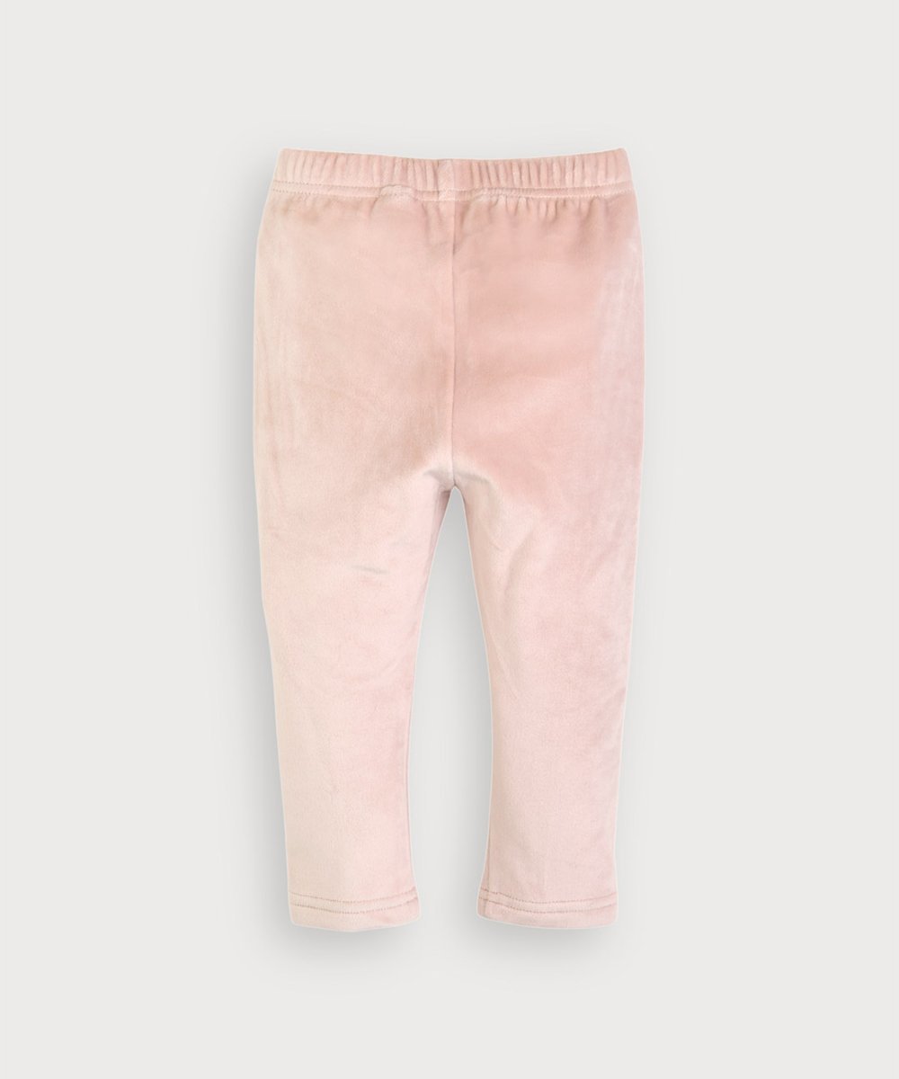 Цветные бархатные леггинсы/комбинезон Moimoln, Light Pink — фото 2