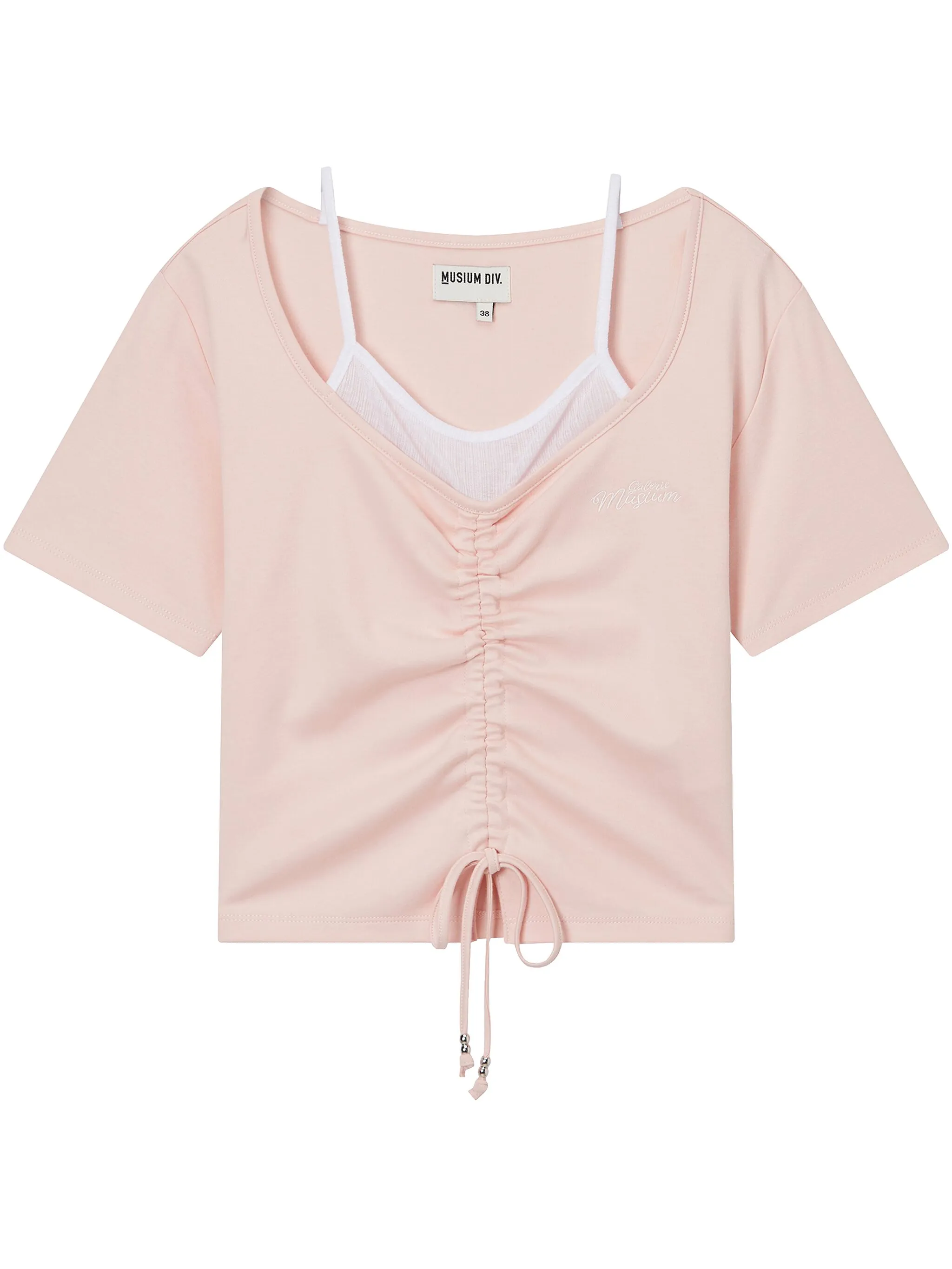 

Многослойная футболка Musium Div., розовый