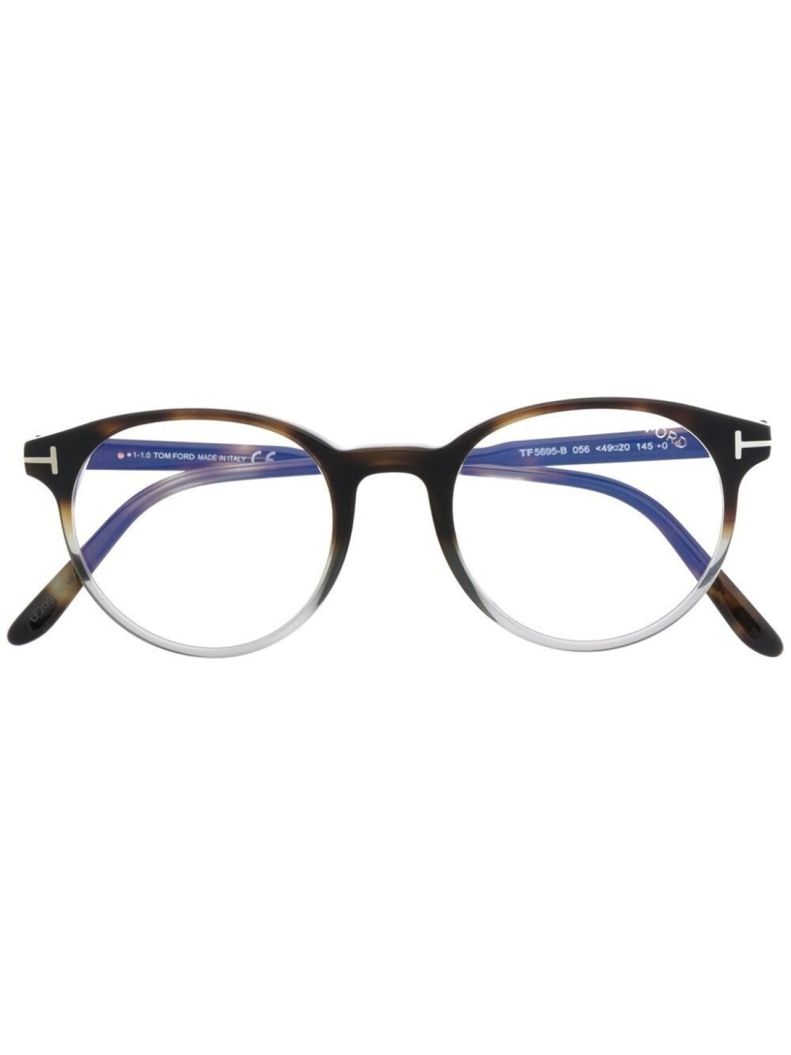 

TOM FORD Eyewear очки FT5695-B в оправе панто, коричневый