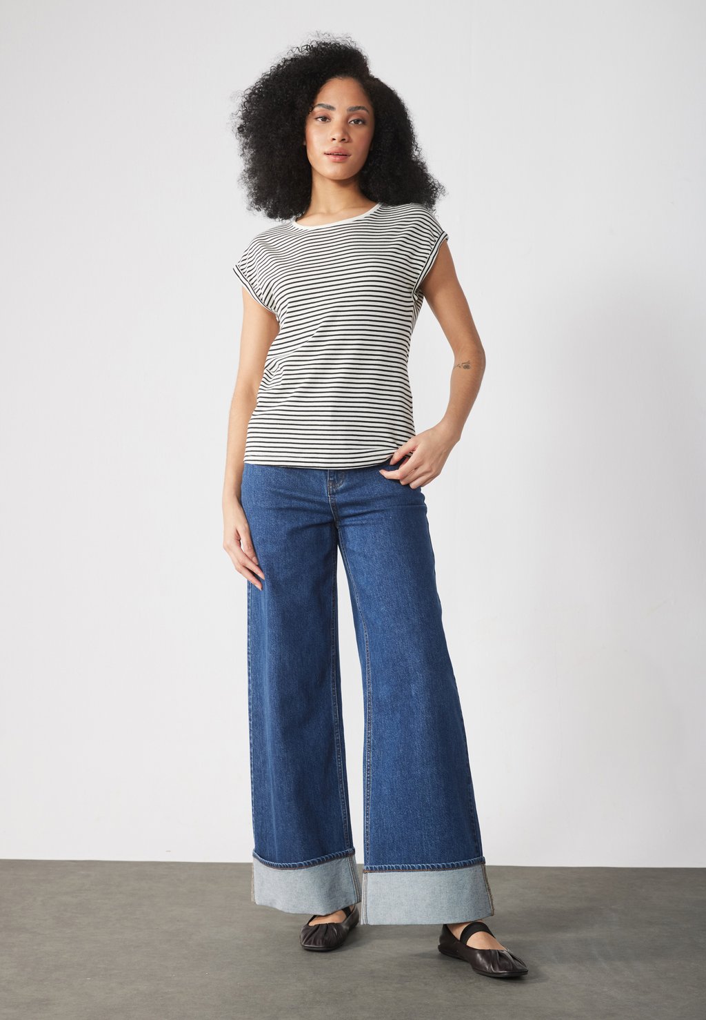 

Футболка с принтом 3 PACK Anna Field by Zalando, черный