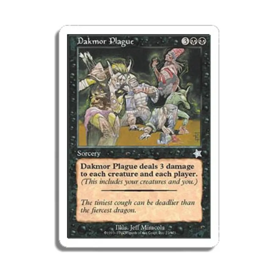 

CCG Дакморская чума (U), MTG - Starter Series (1999)