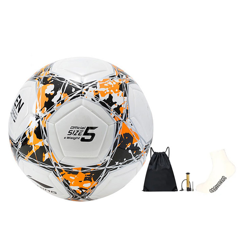 

LINING Размер 5 футбольный мяч TPU бесшовный термосварной Unisex Multicolor