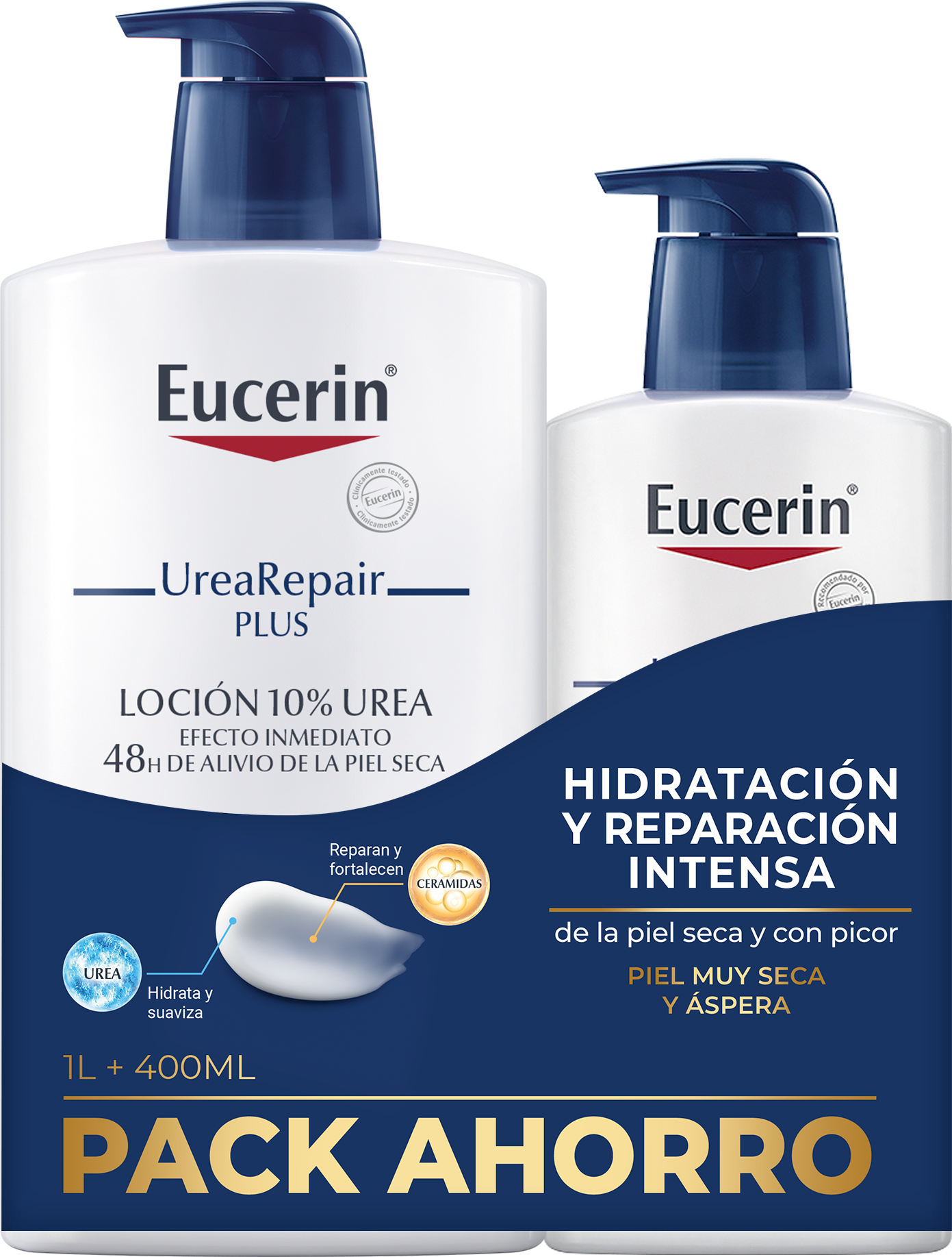 

Увлажняющий лосьон для тела Urea Repair Eucerin, 1 UD