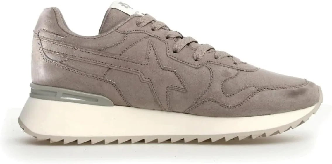 W6yz Yak M Веганские замшевые/матовые кроссовки Sun Trainers - бежевый — фото 2