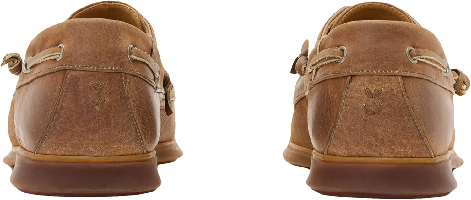 Мужские лодочные туфли John Varvatos Thompson Yacht Venetian, коричневый — фото 3