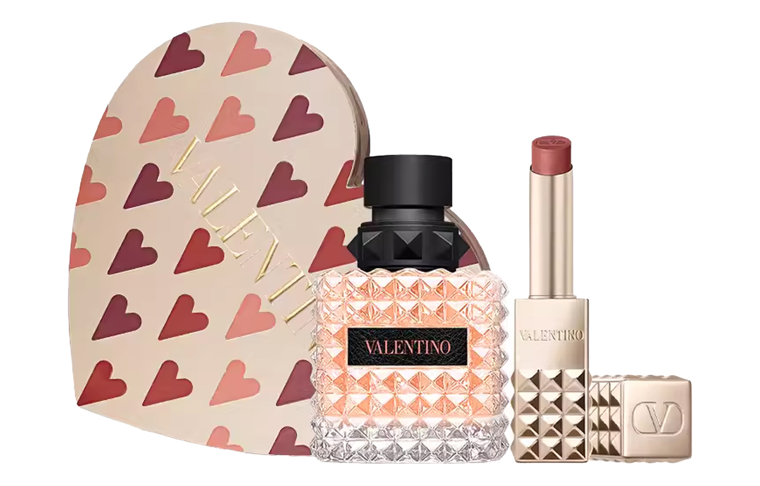 

Набор парфюма limited heart's desire sunset lady с помадой eau de parfum edp kiwi orange 50мл+2,3г Valentino