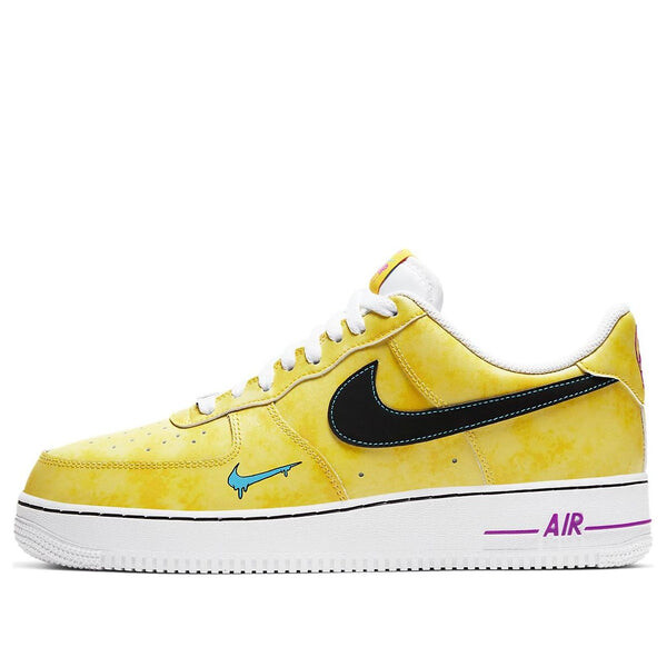 

Кроссовки air force 1 '07 lv8 'peace, love, and basketball' Nike, желтый