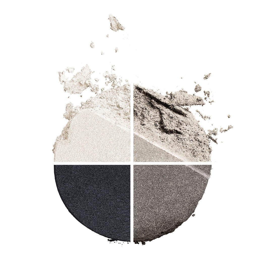 Тени для век ombre 4-colour eyeshadow palette Clarins, 9 - onyx gradation, объем 4.2 мл. — фото 3