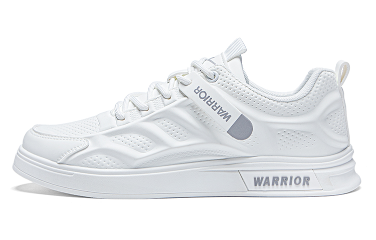 

Кроссовки WARRIOR Skateboarding Shoes Men Low-top White, белый