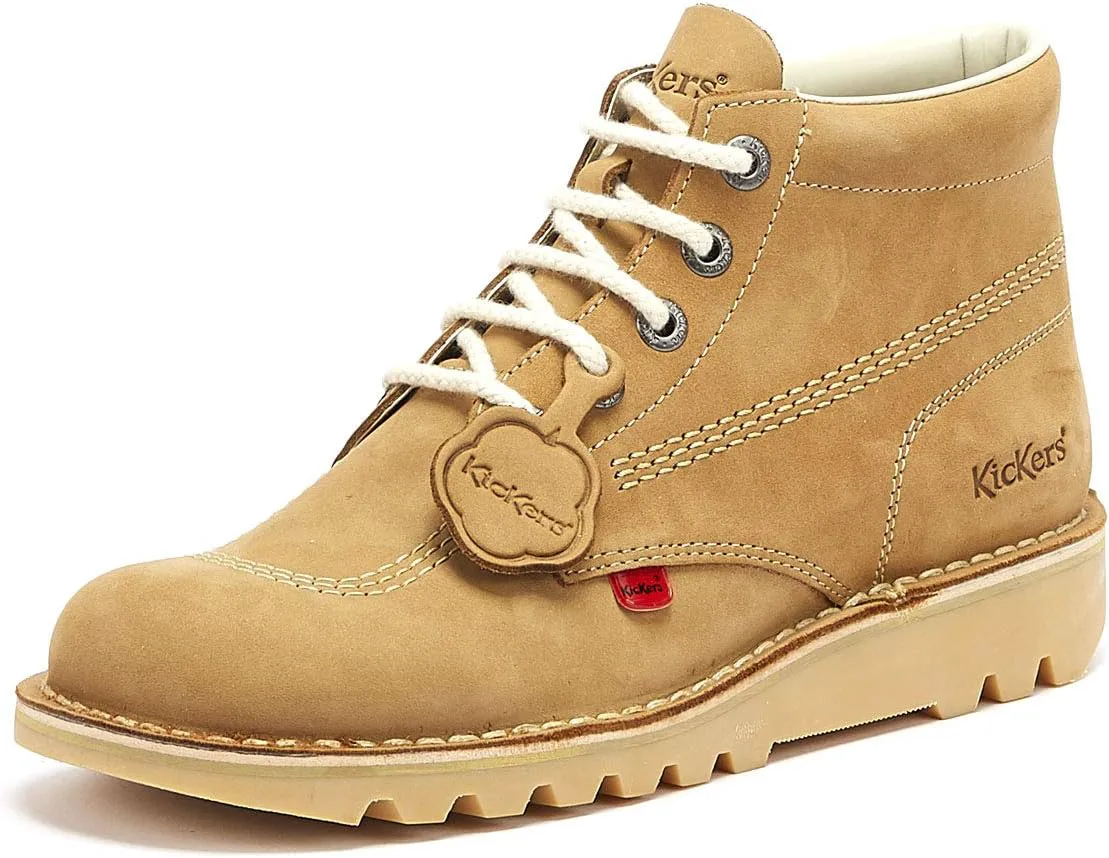 Мужские кроссовки Kick Hi Luxe от Kickers, кремовый — фото 4
