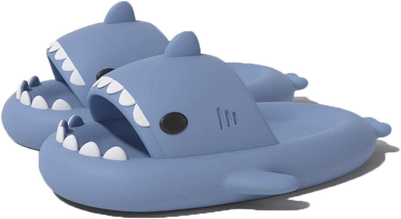 

Шлепанцы Zureto Shark для женщин и мужчин, синий