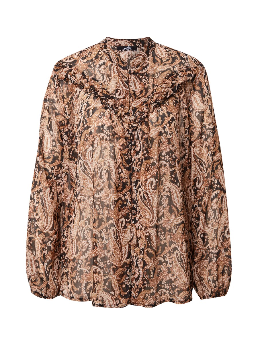

Блузка Wallis Curve, цвет Brown/Light brown