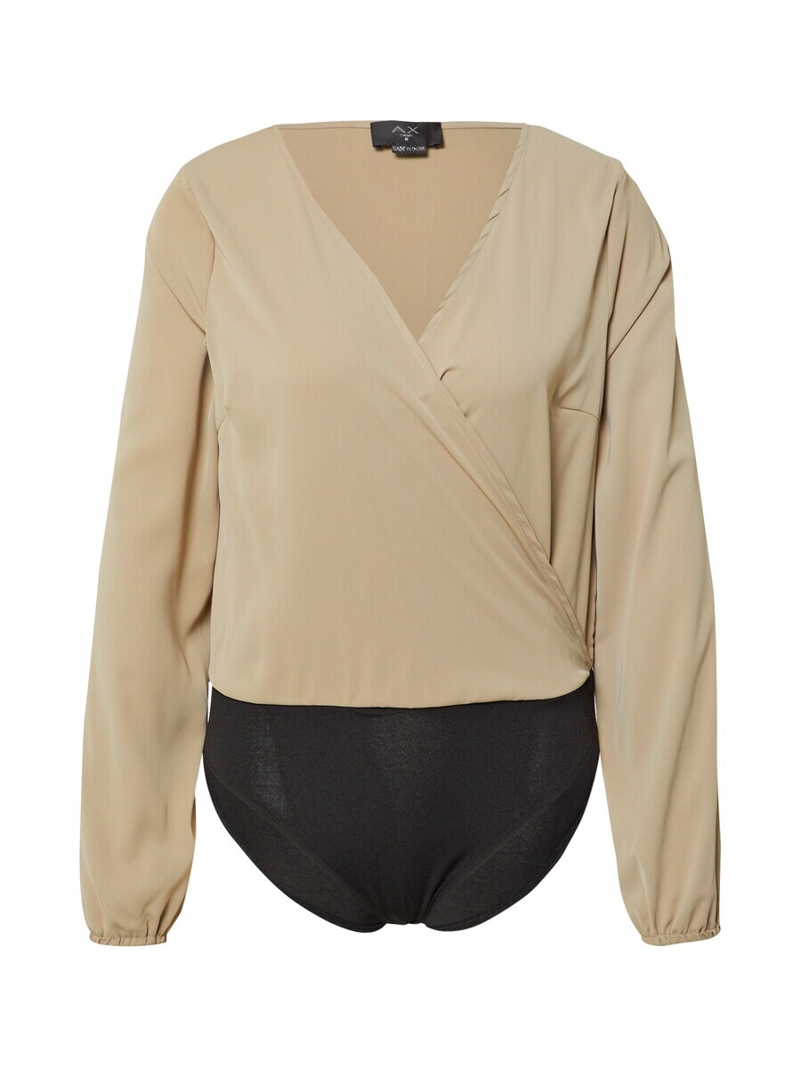 

Блузка AX Paris Blouse Bodysuit, серо-бежевый