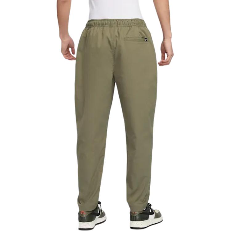 Nike Повседневные брюки Club Casual мужские зеленые — фото 4