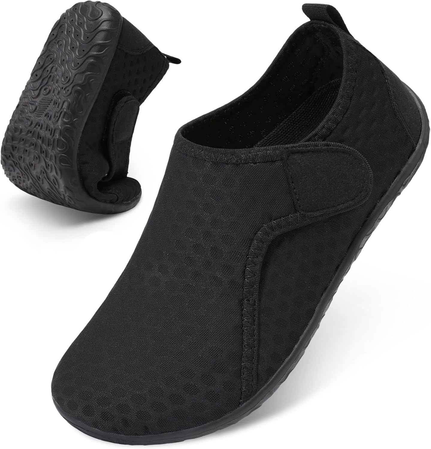 

Водные тапочки XIHALOOK для женщин и мужчин, быстро сохнут, легкие, босоножки для пляжа, плавания, бассейна, серфинга, йоги и спорта, черный