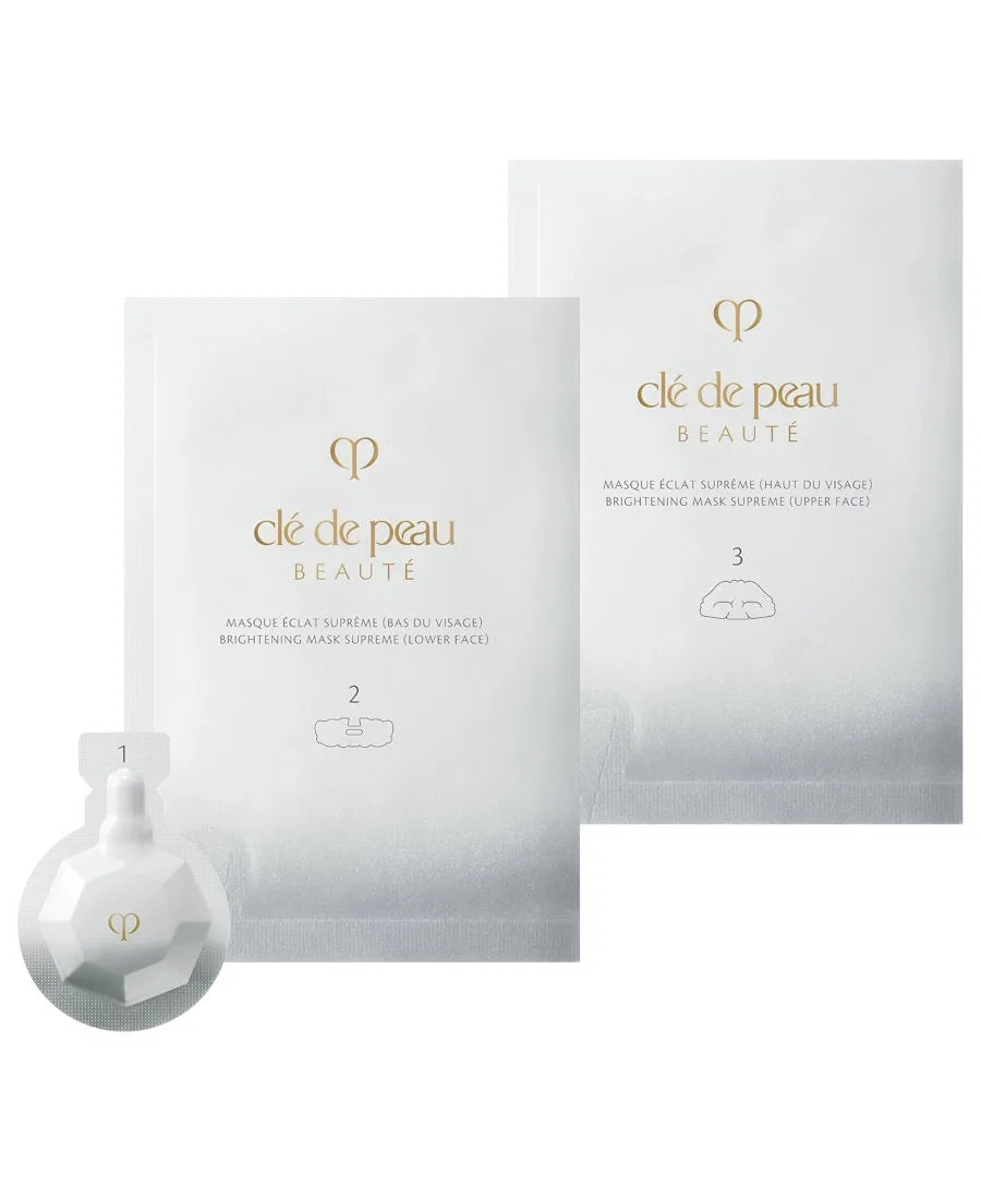 Набор Cle De Peau Beaute — Из 6 осветляющих масок для лица