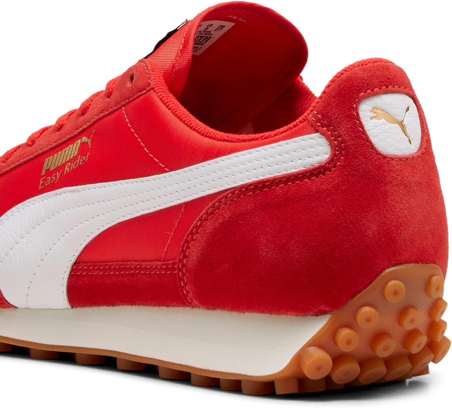 Кроссовки унисекс Puma, белый/красный — фото 4