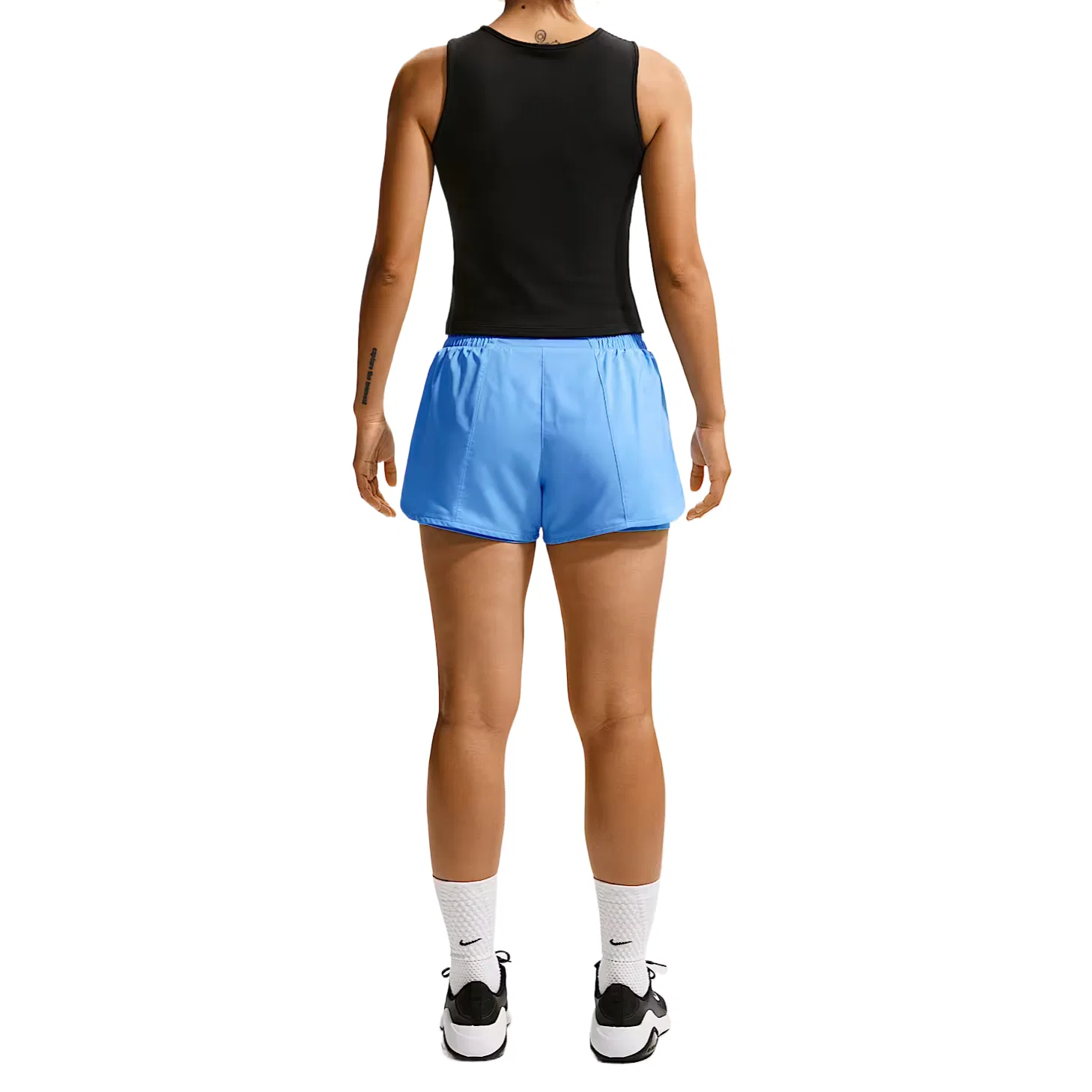 Женские спортивные шорты Dri Fit Nike, University Blue/White — фото 3