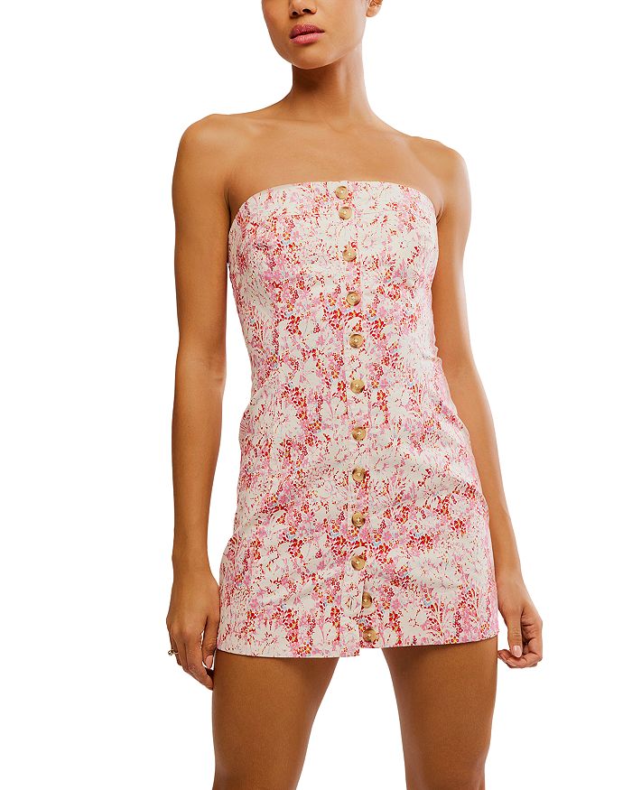 

Томас Мини-платье Free People, розовый