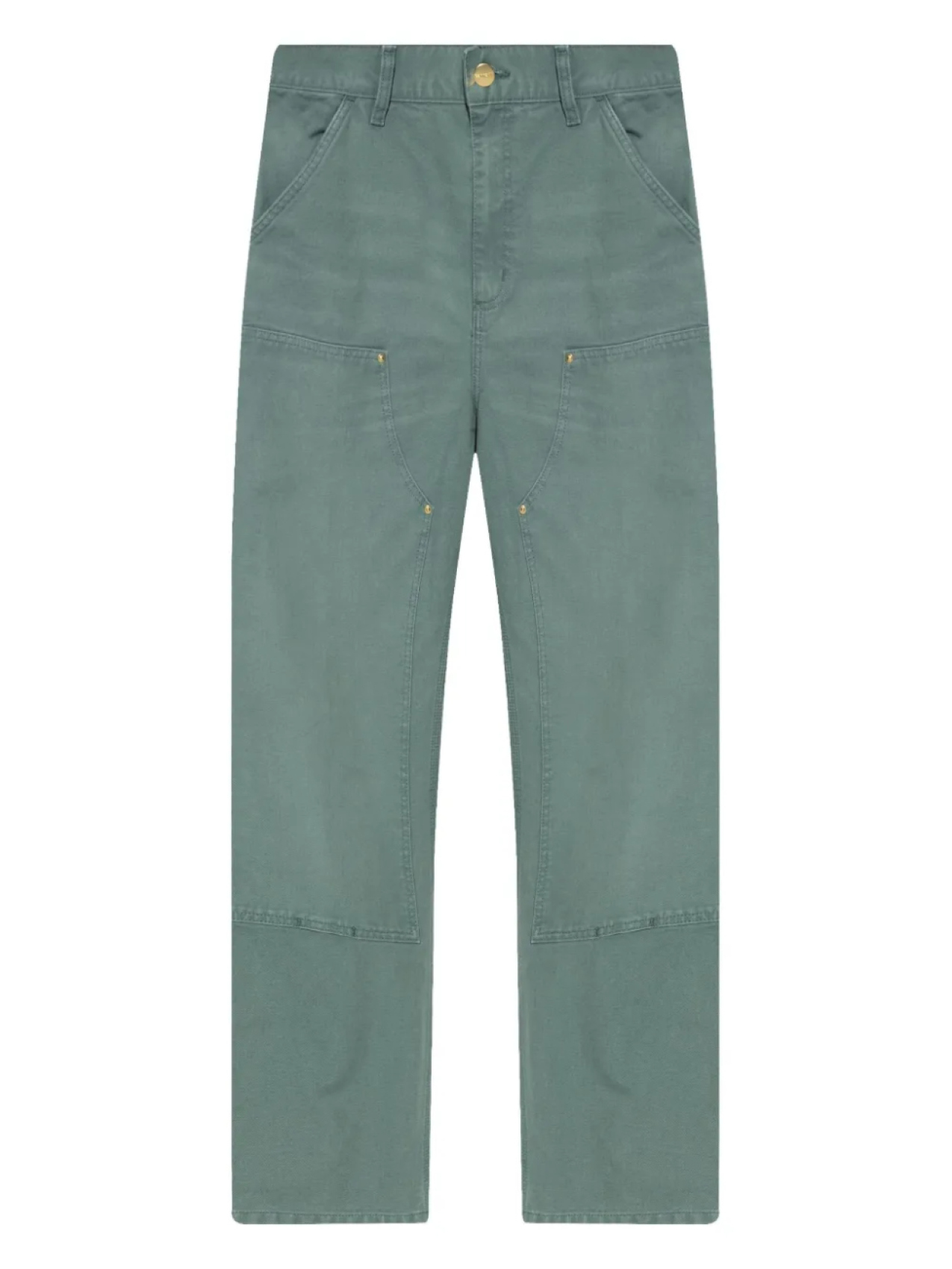 

Брюки с двойным коленом Carhartt WIP, зеленый