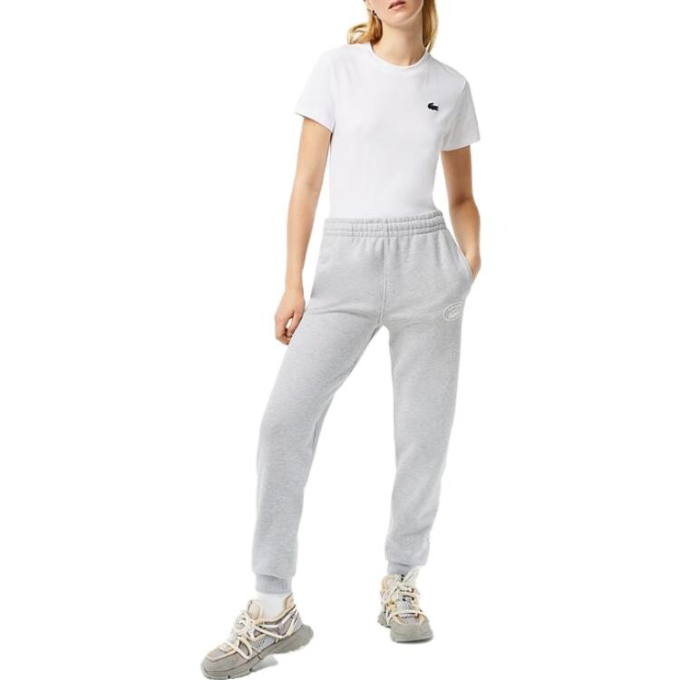Футболка LACOSTE Женская, белая — фото 4