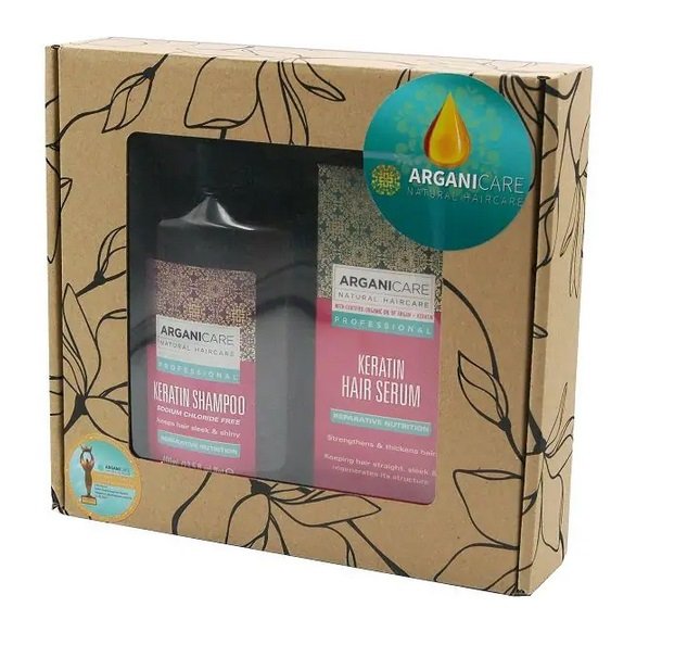 

Набор Arganicare Keratin Repair Shampoo 400 мл + Hair Serum 100 мл