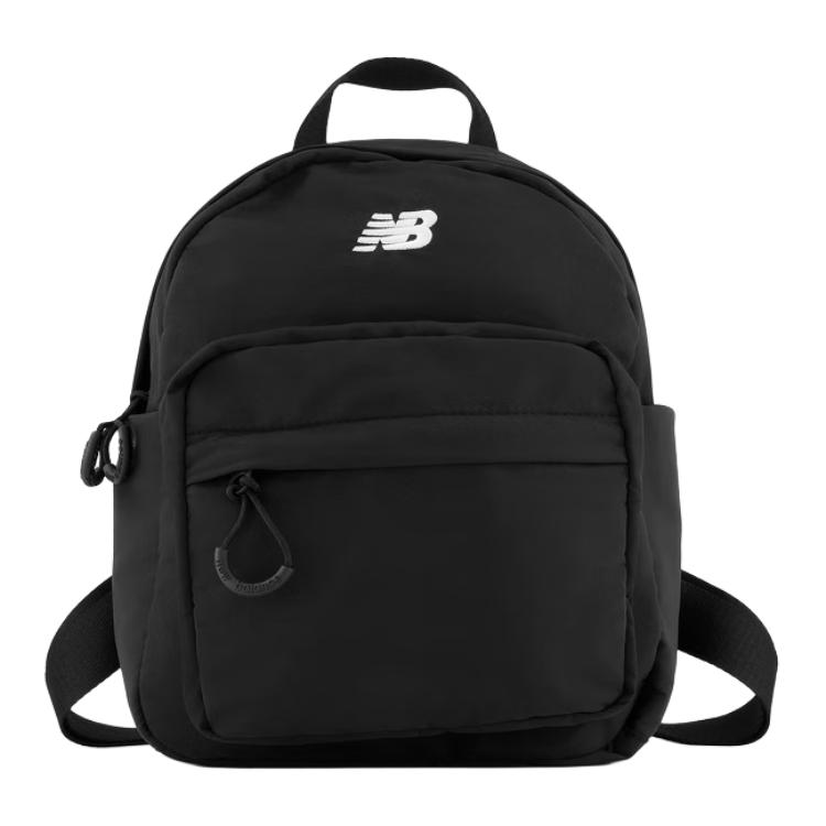 

New Balance Тканевый рюкзак малый унисекс черный, Black