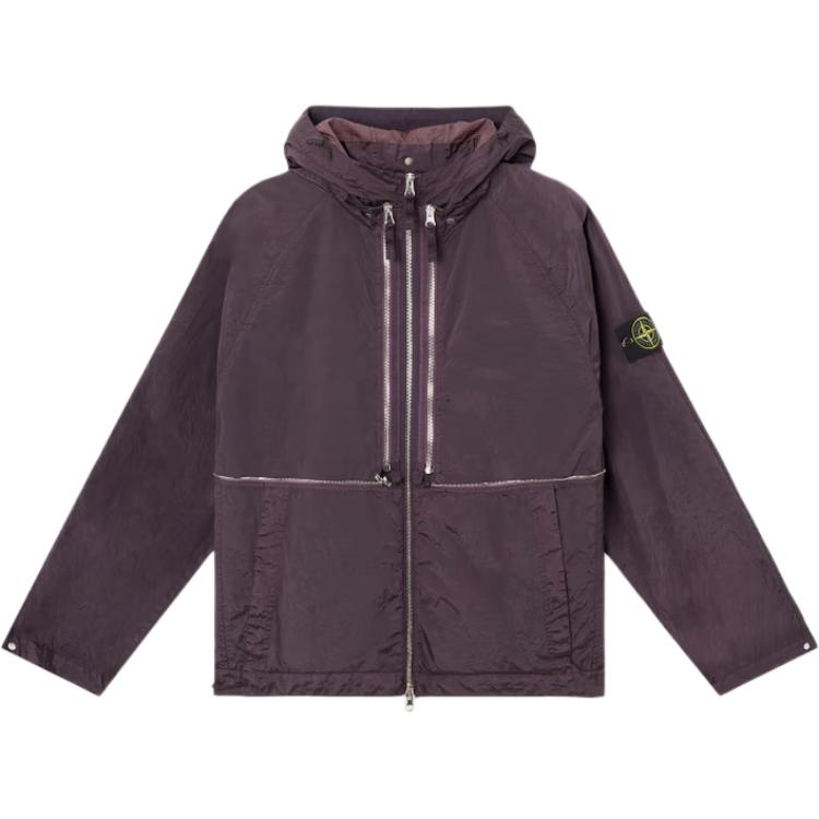 

STONE ISLAND Куртка с нашивкой компас, Purple
