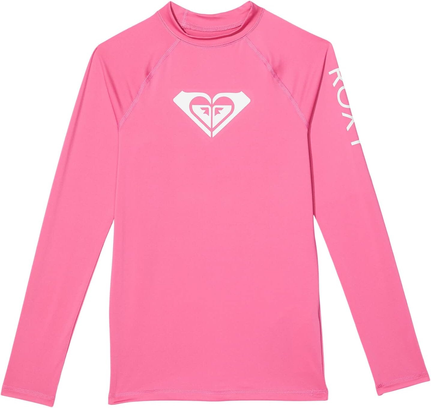

Купальник Roxy Kids Whole Hearted Long Sleeve Rashguard, цвет Shocking Pink