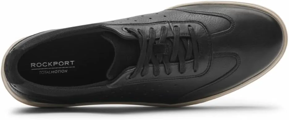 Мужские туфли Rockport Total Motion Court T-Toe, черный — фото 3