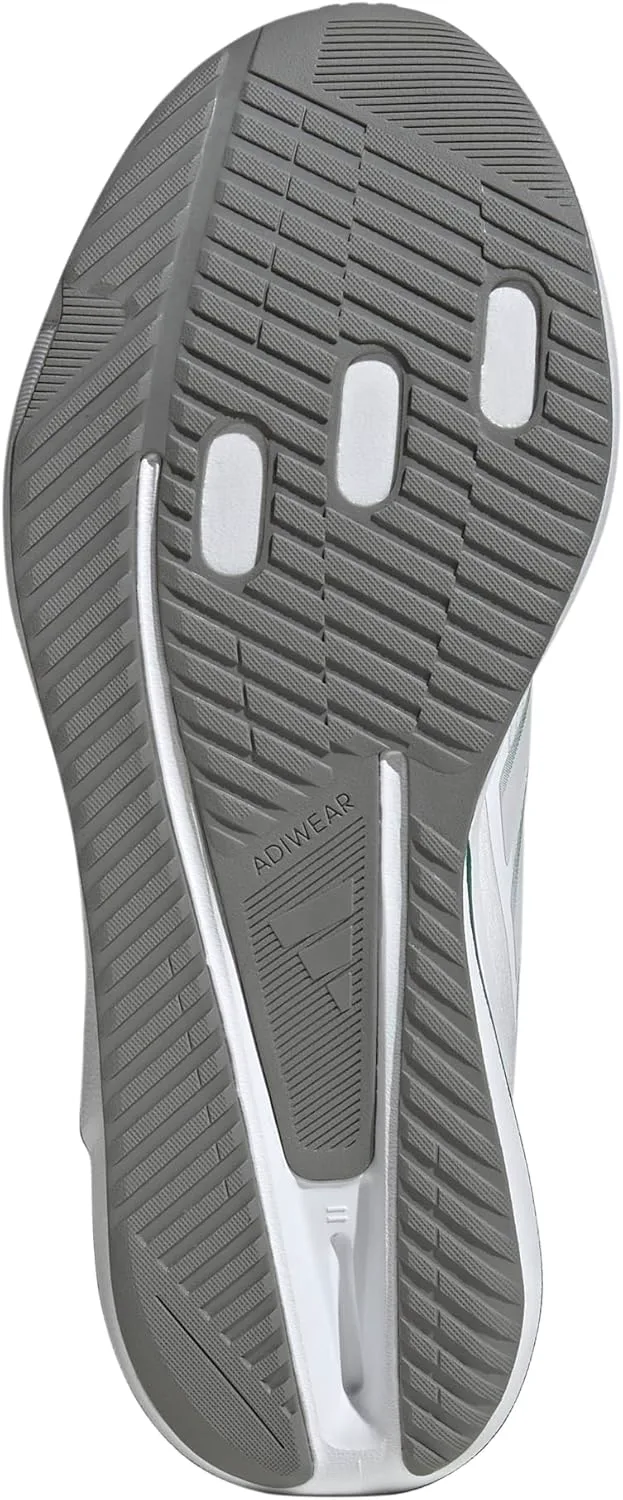 Мужские кроссовки для бега Adidas Duramo SL 2, белый/зеленый — фото 4