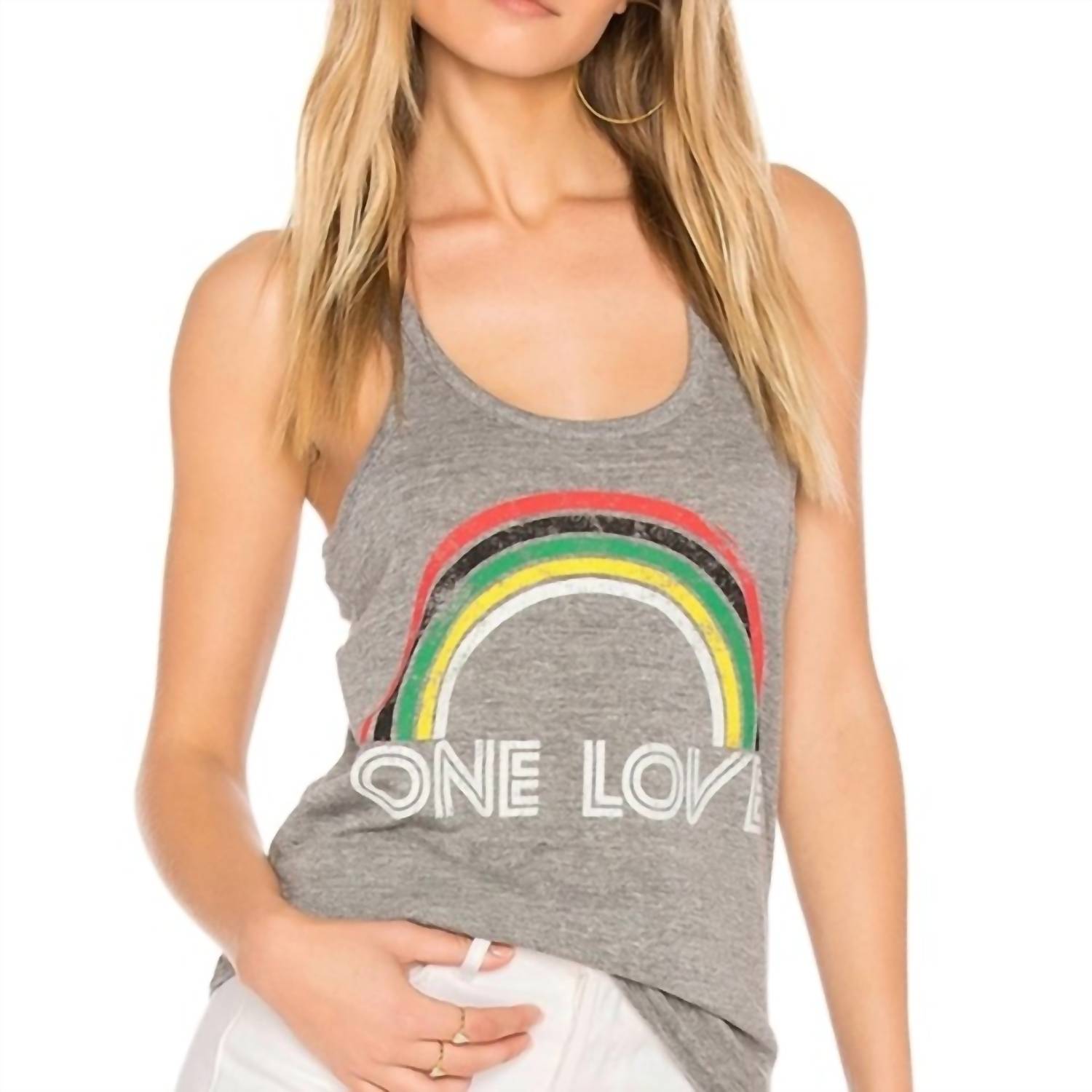 

Майка One Love серого цвета Chaser