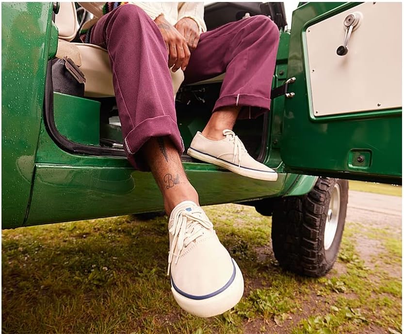 Мужские классические кеды Sperry CVO, слоновая кость — фото 3