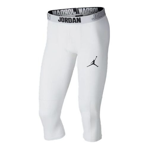 

Спортивные штаны Air Jordan DRI-FIT 23 ALPHA 3/ Training Leggings White 89226-100, белый