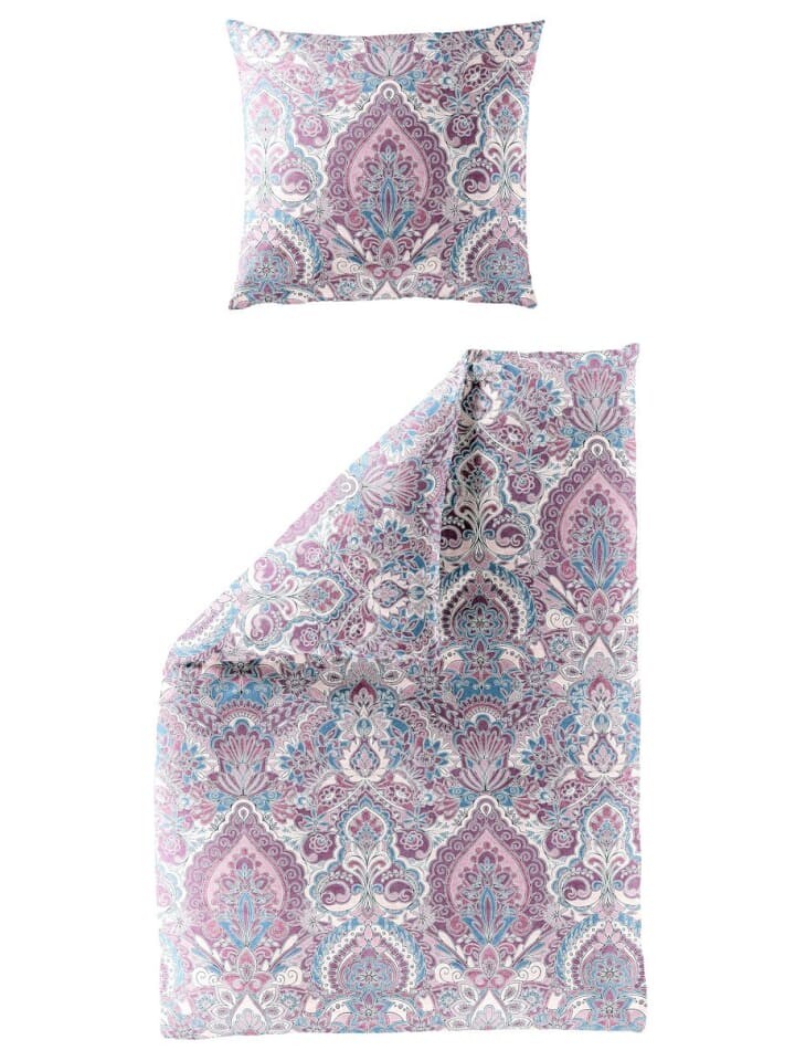 

Постельное белье JACK 2 tlg Biber 135x200cm Paisleymuster, цвет rosé