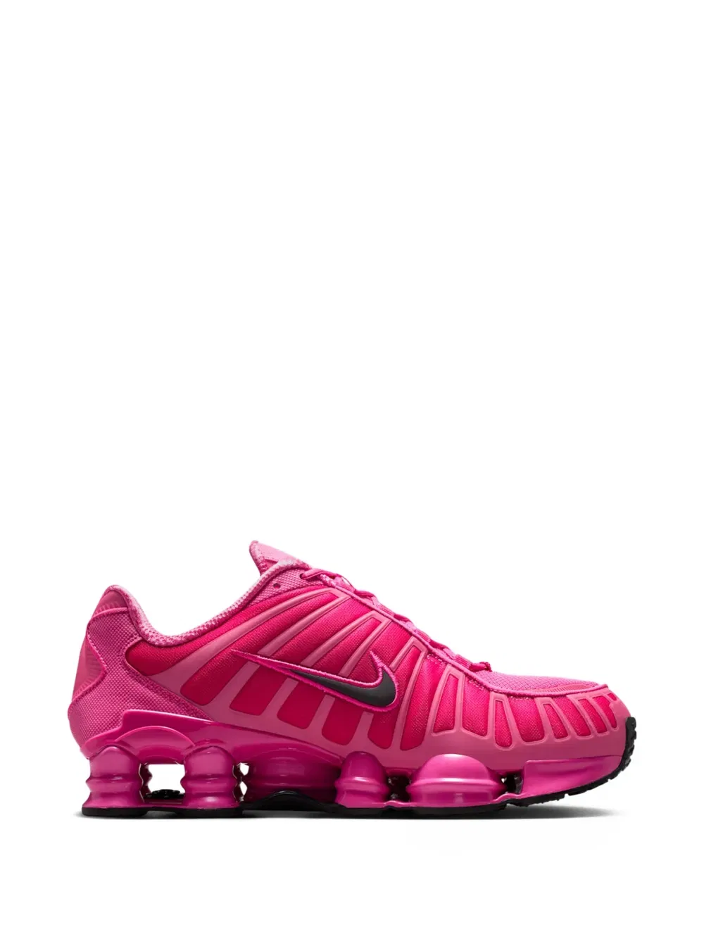 Кроссовки Shox TL на шнуровке Nike, розовый