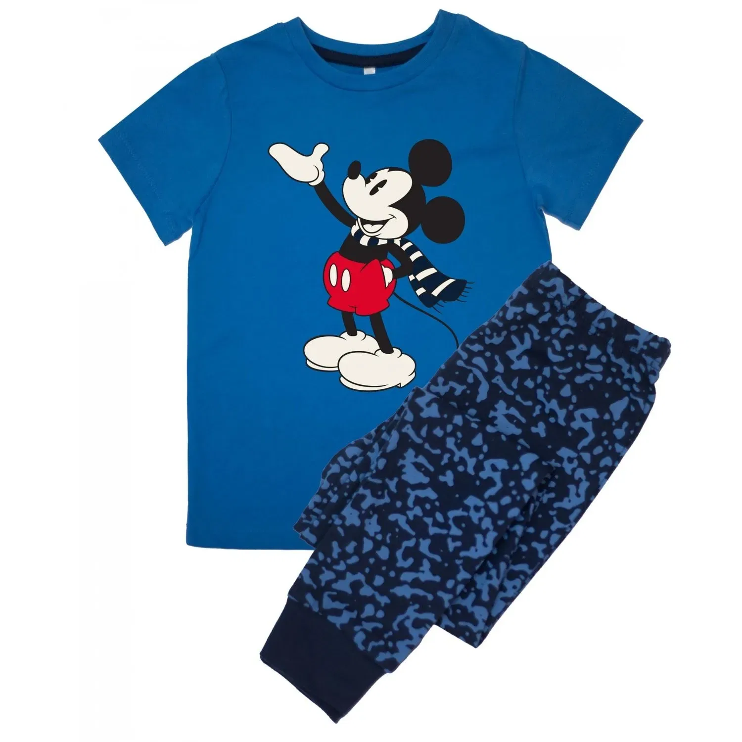 Пижама Mickey Mouse камуфляж Disney, синий