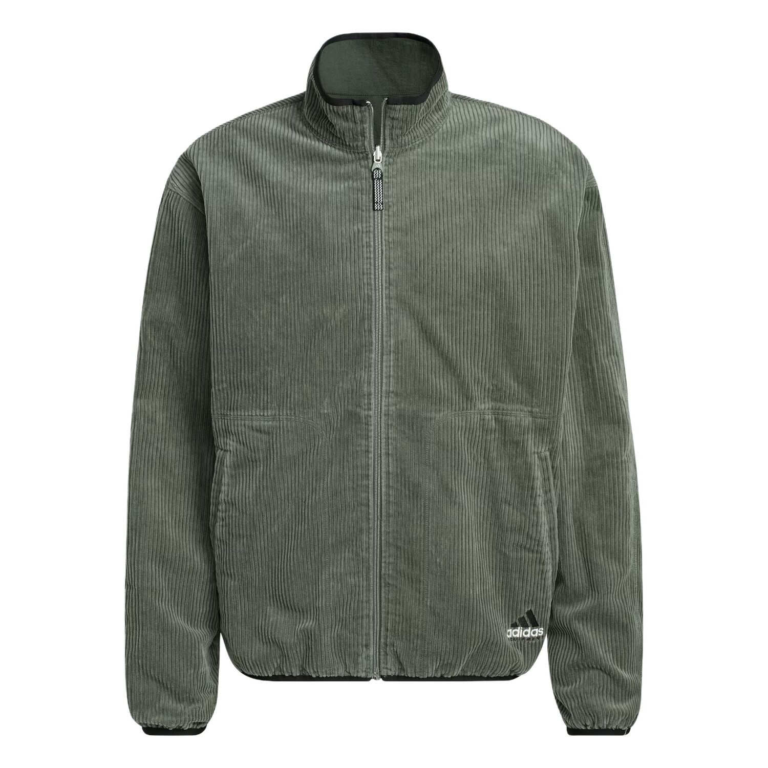 Adidas Куртка мужская реверсивная вельветовая, Dark Olive Green — фото 3