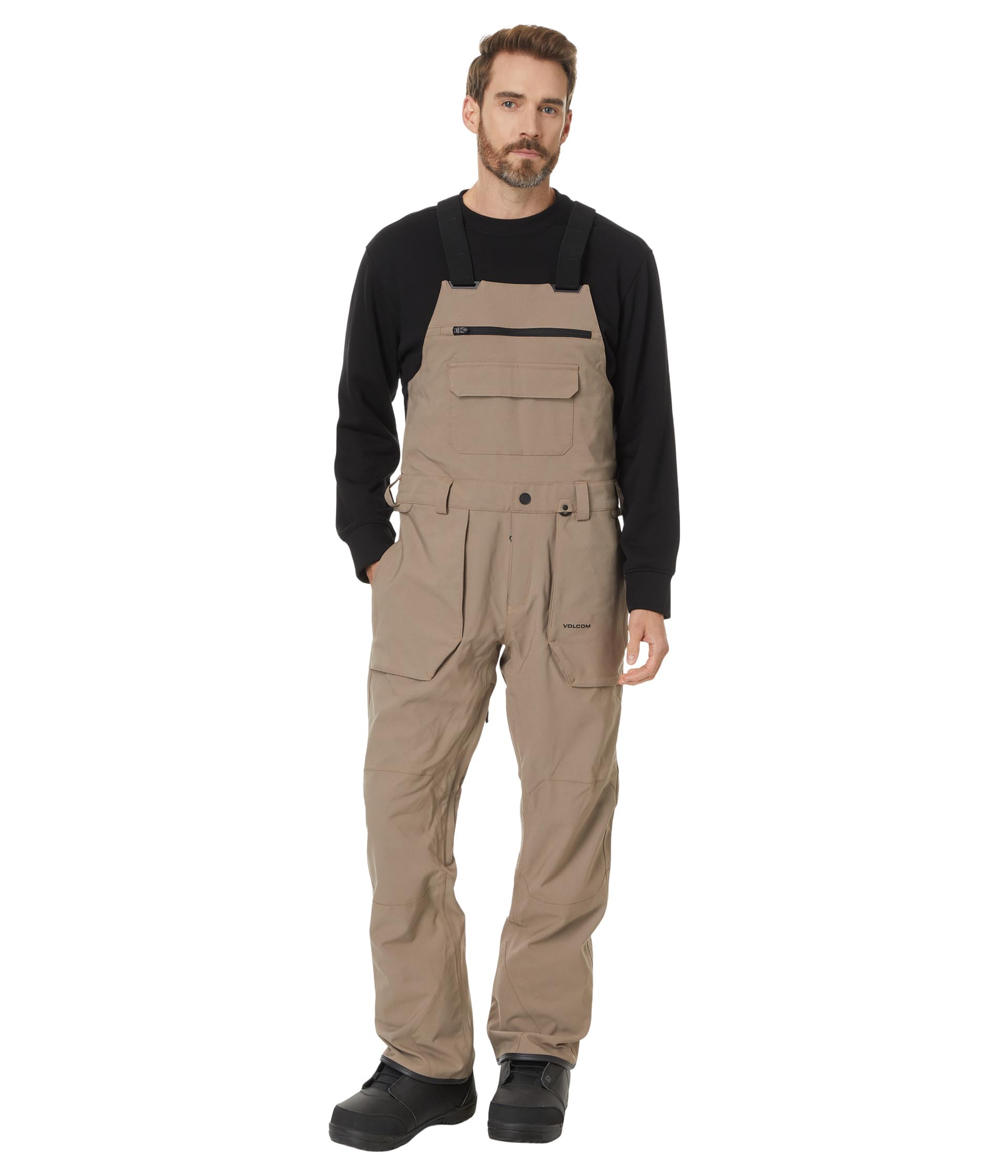 

Ботинки Volcom Snow Roan Bib Overalls, цвет Chestnut Brown