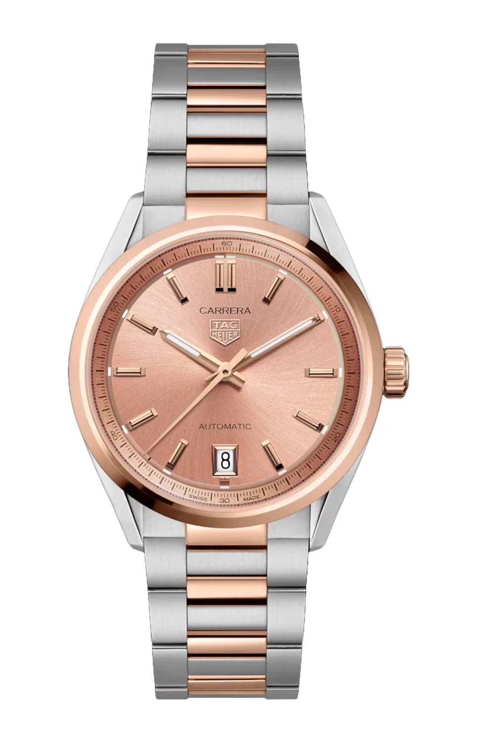 TAG HEUER CARRERA ДАТА - WBN2350.BD0000, золотой