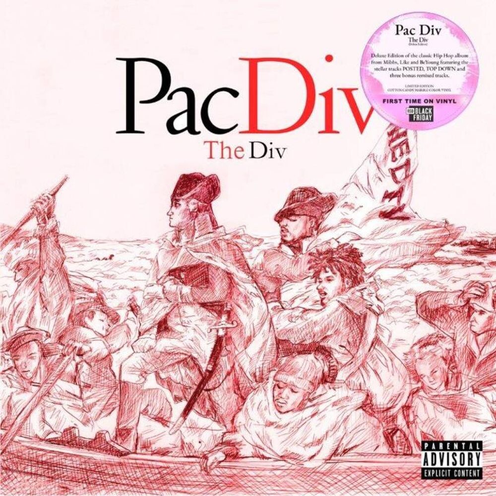 

Виниловая пластинка LP The Div [Black Friday Candy Floss Marble Vinyl] [Explicit] - Pac Div
