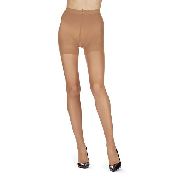 

Женские матовые супертонкие колготки 10 denier control shaper Memoi, Honey